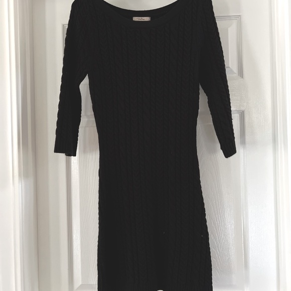 Darling Dresses & Skirts - Cable knit Sweater Dress